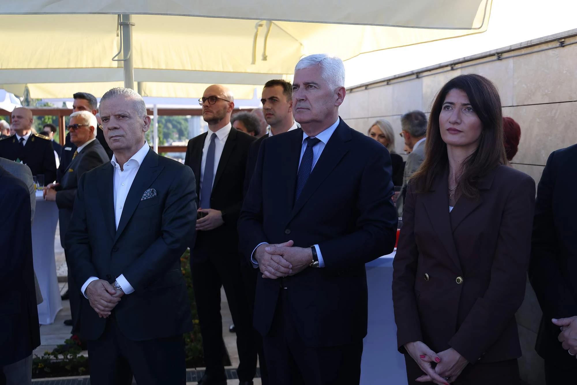 Fahrudin Radončić, Dragan Čović i Darijana Filipović