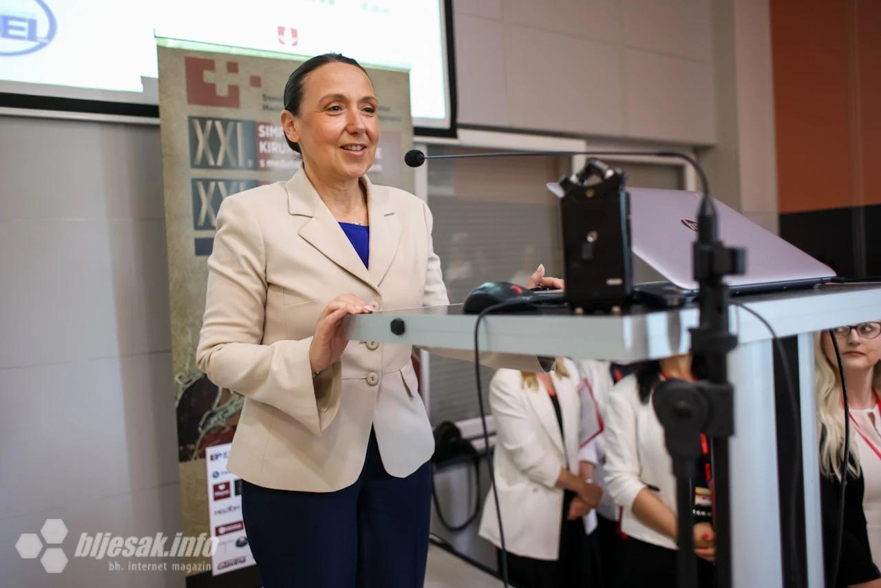 Ministrica Hrstić otvorila veliki medicinski simpozij u Mostaru