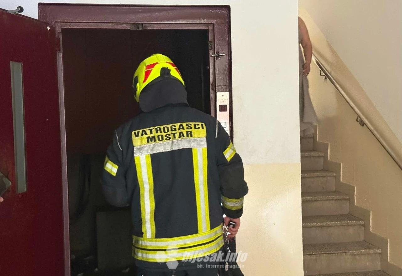 Požar u liftu