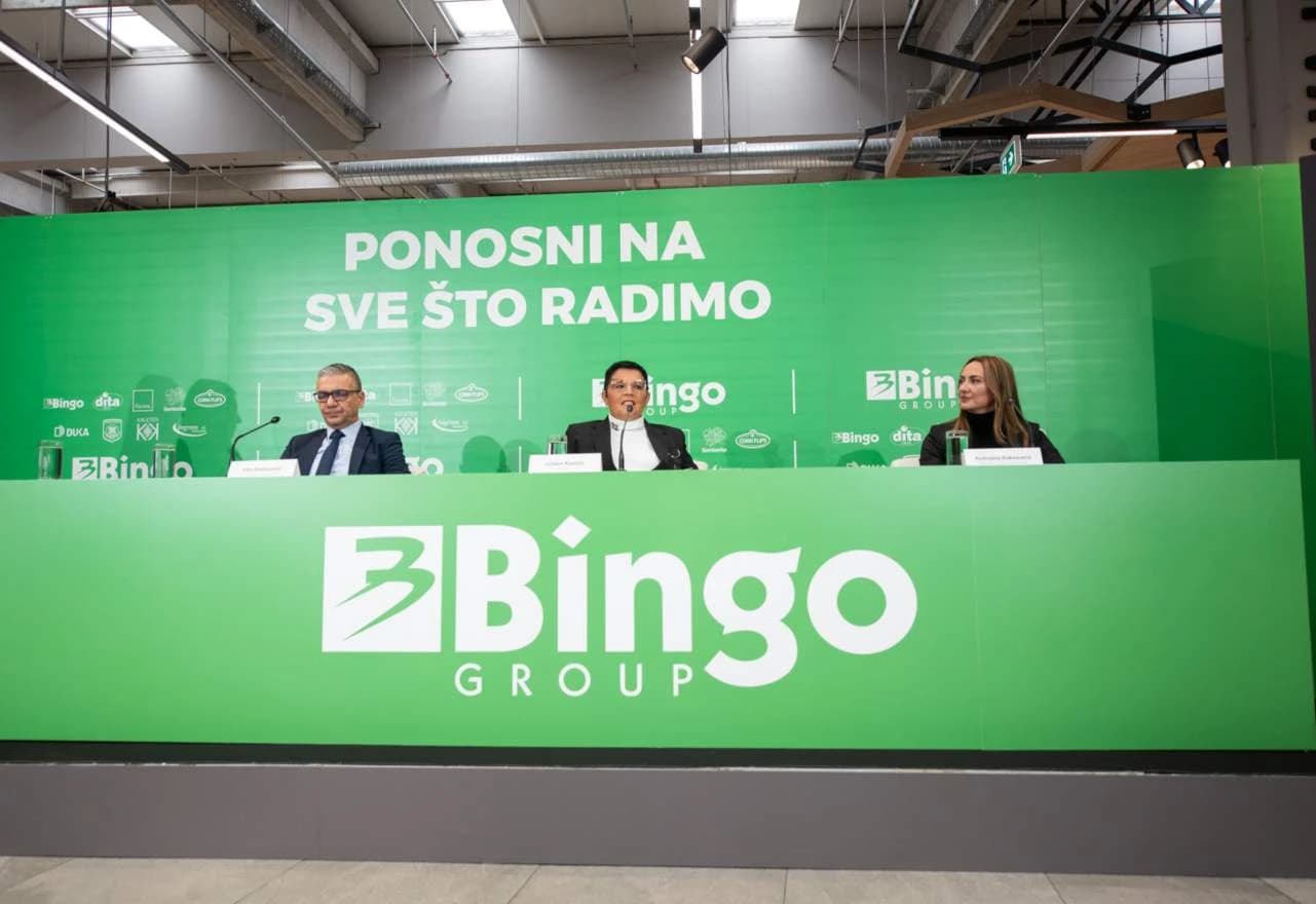 Konferencija za medije poslovne grupacije Bingo Group