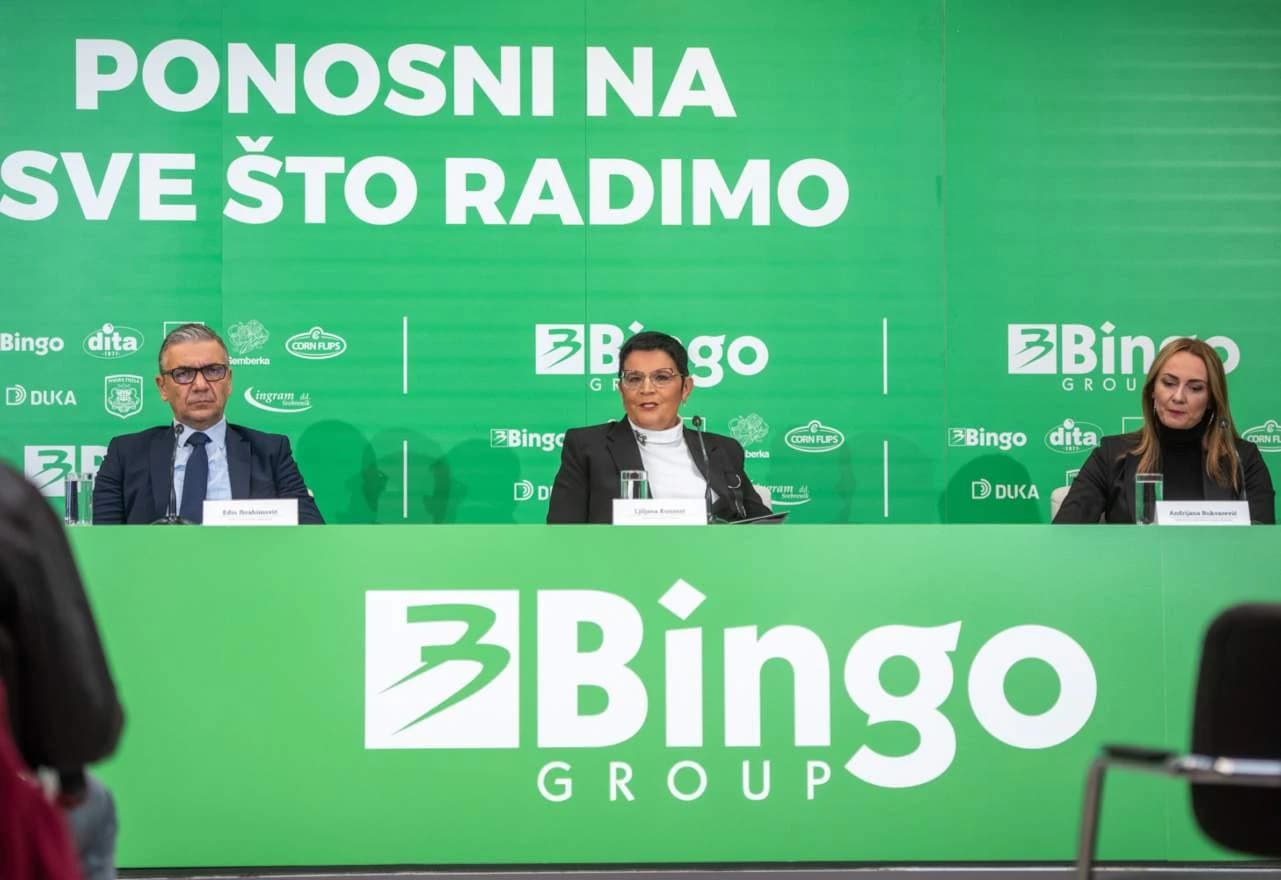 Konferencija za medije poslovne grupacije Bingo Group
