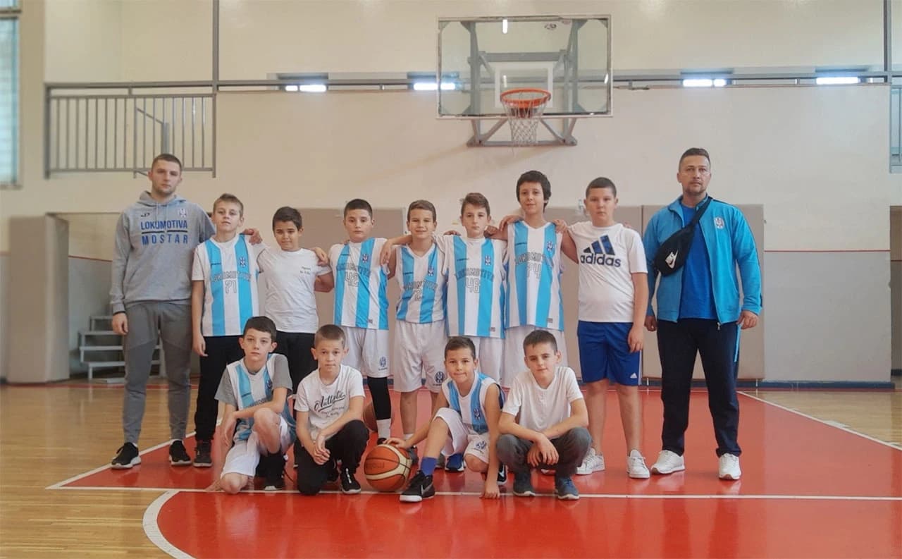 Sudionici Mini basket lige Hercegovine