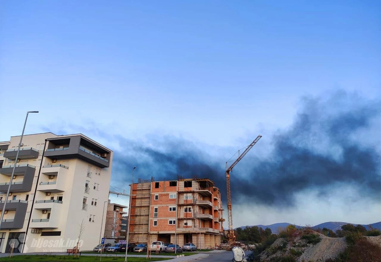 Čapljina se opet guši u dimu sa gradske deponije