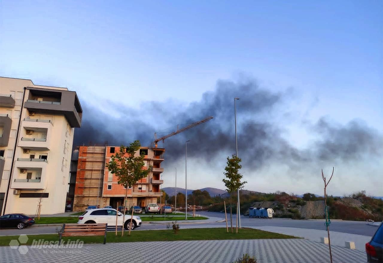 Čapljina se opet guši u dimu sa gradske deponije