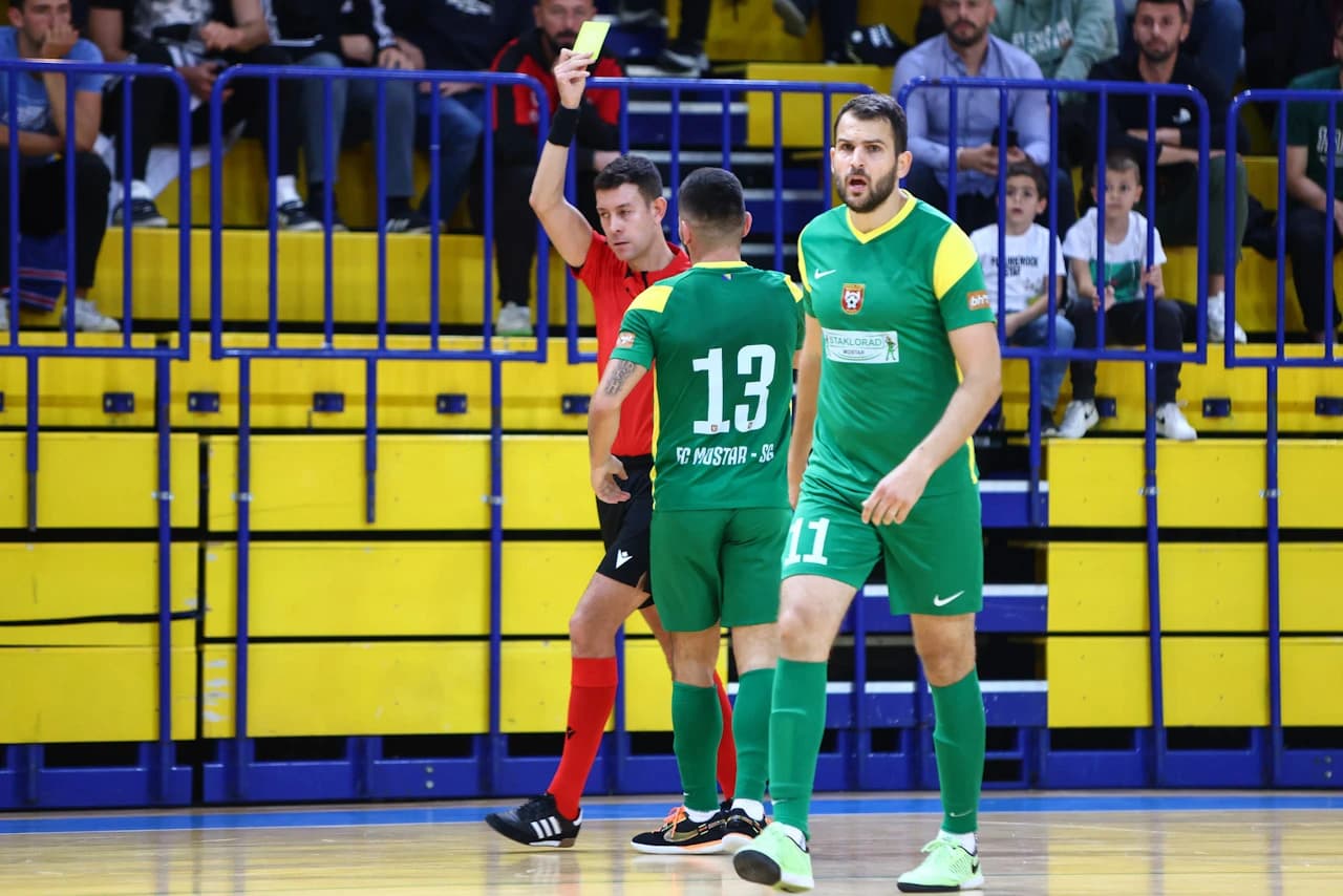 Detalj s utakmice Mostar  SG Staklorad - Örebro