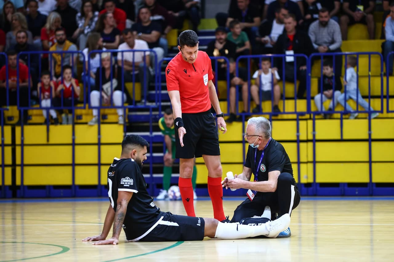 Detalj s utakmice Mostar  SG Staklorad - Örebro