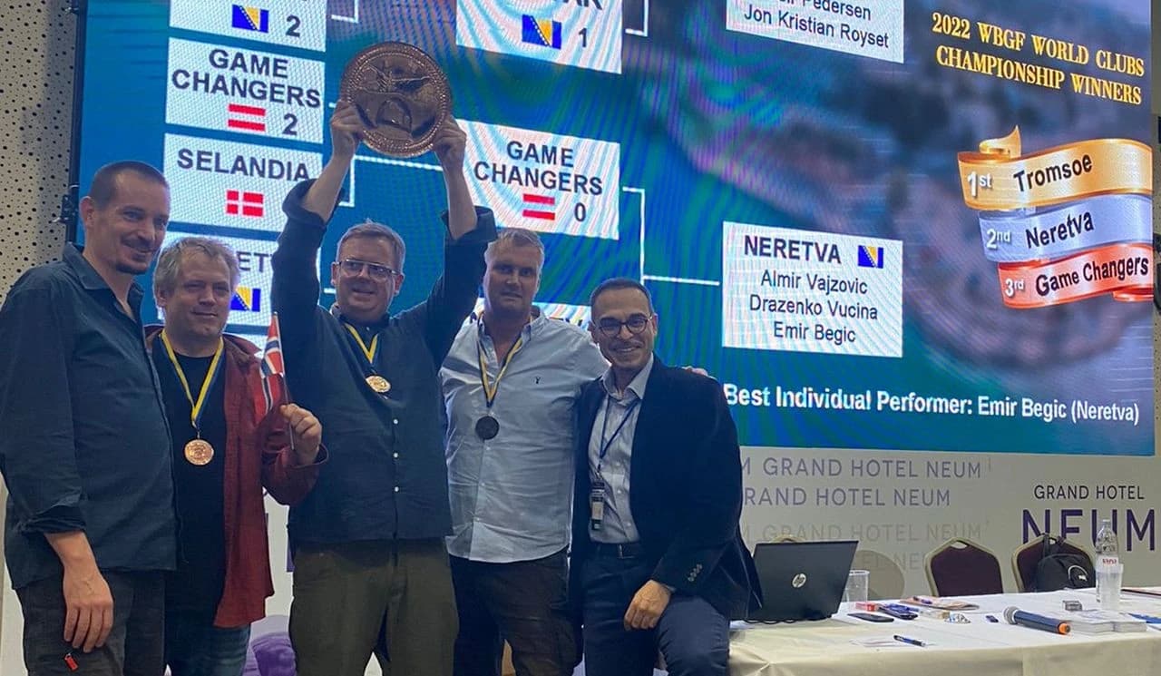 Ekipa Tromsa koja je osvojila prvo mjesto 