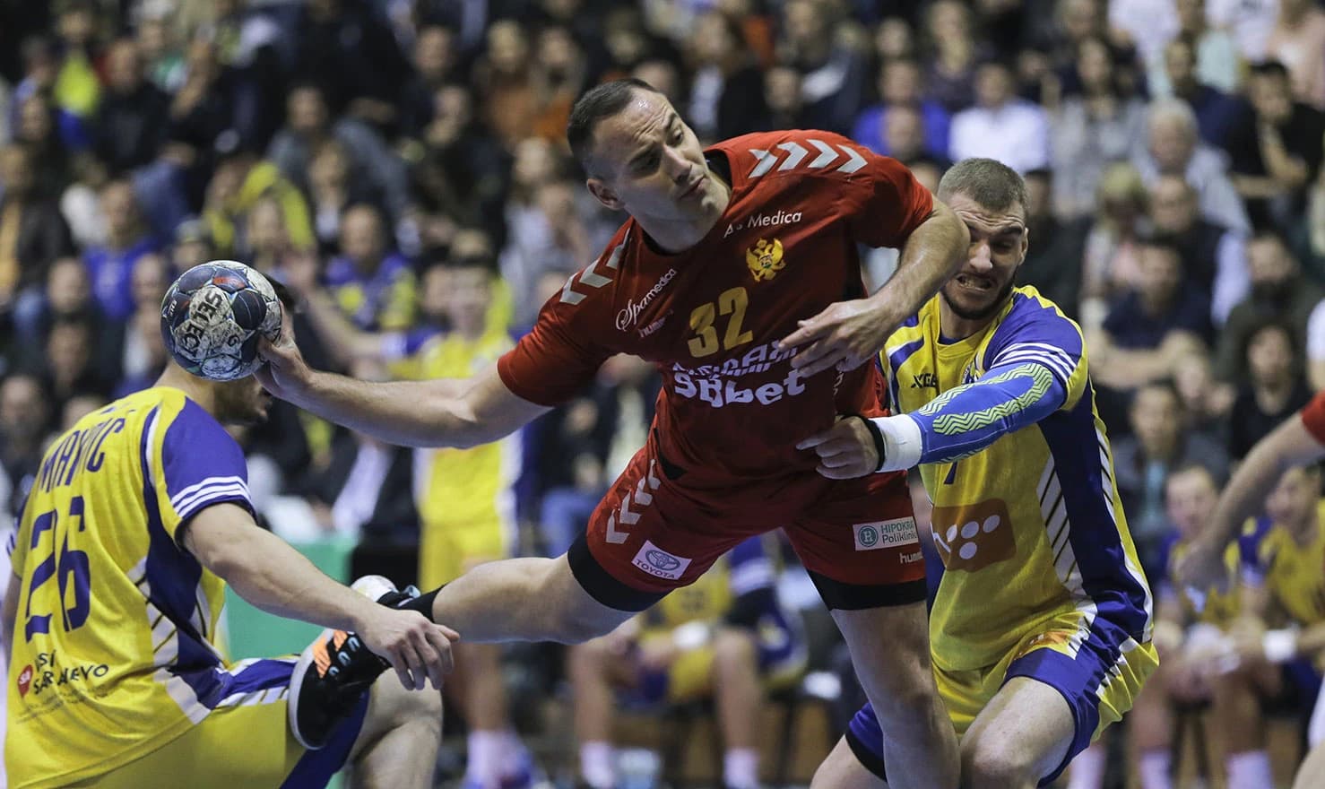 Utakmica BiH - Crna Gora 