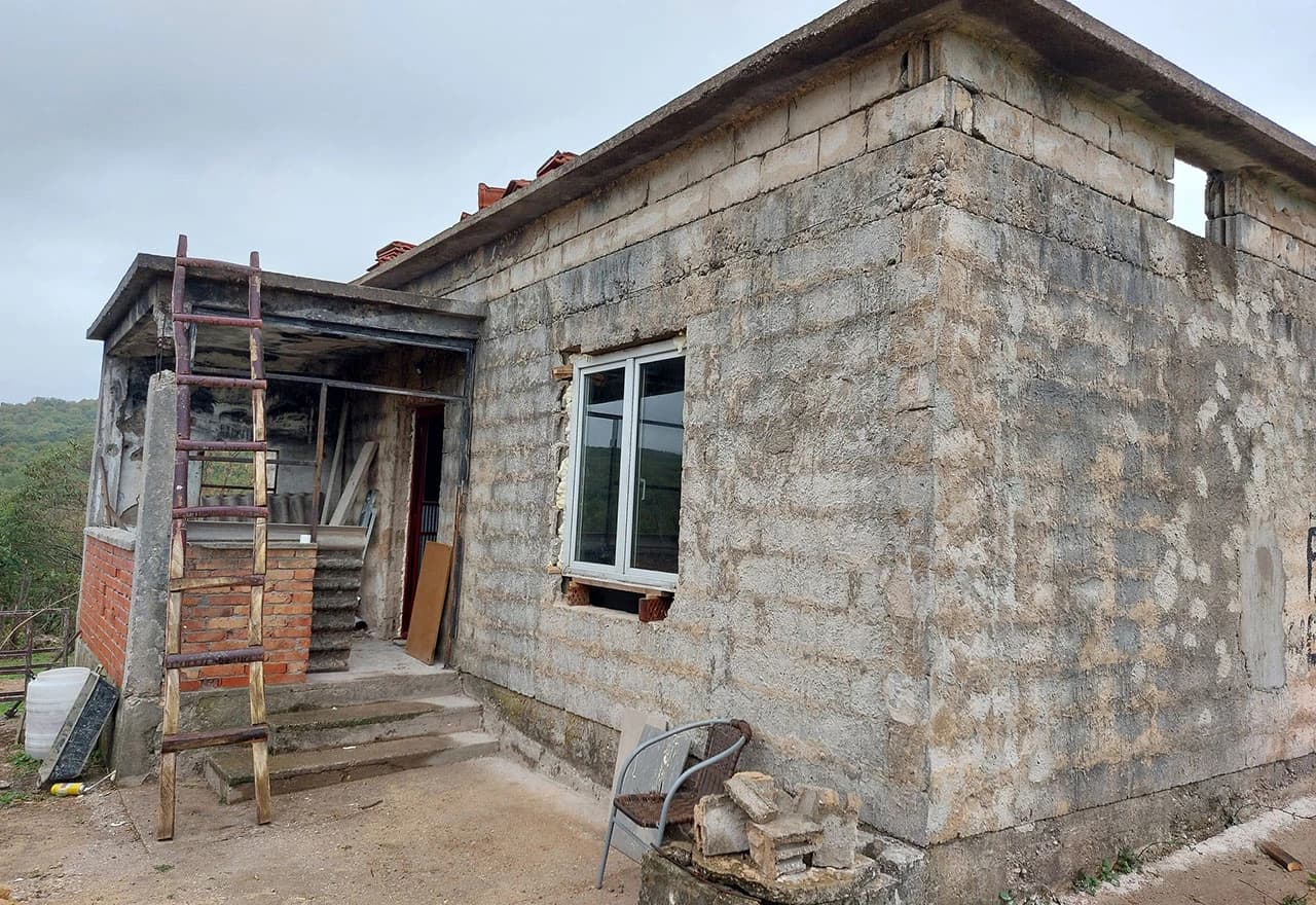 RUševna kuća Gruje Janjića