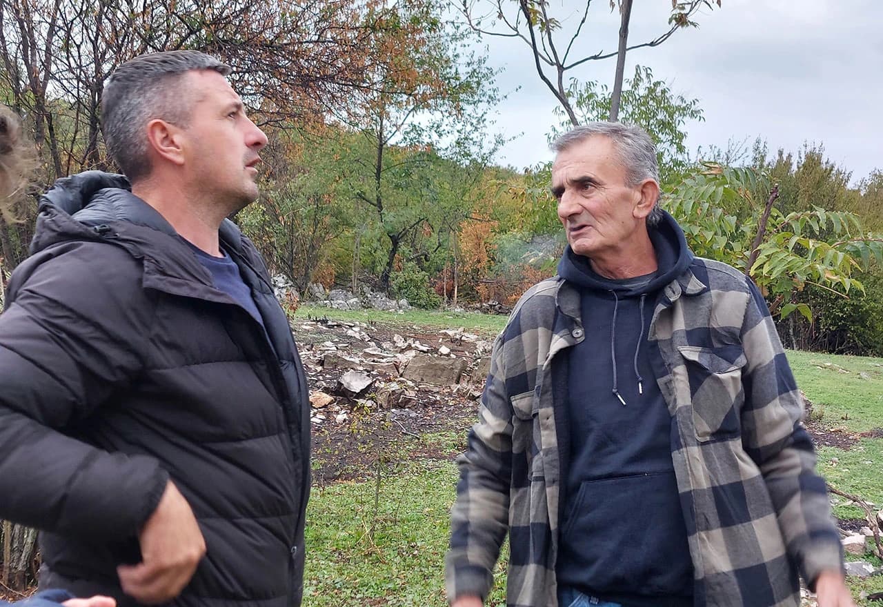 Oto Pehar i Grujo Janjić (desno)