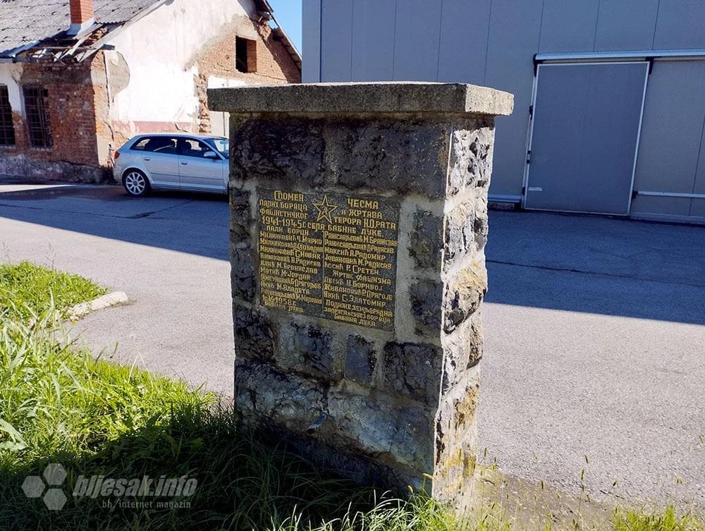 …kao i partizanski spomenik…