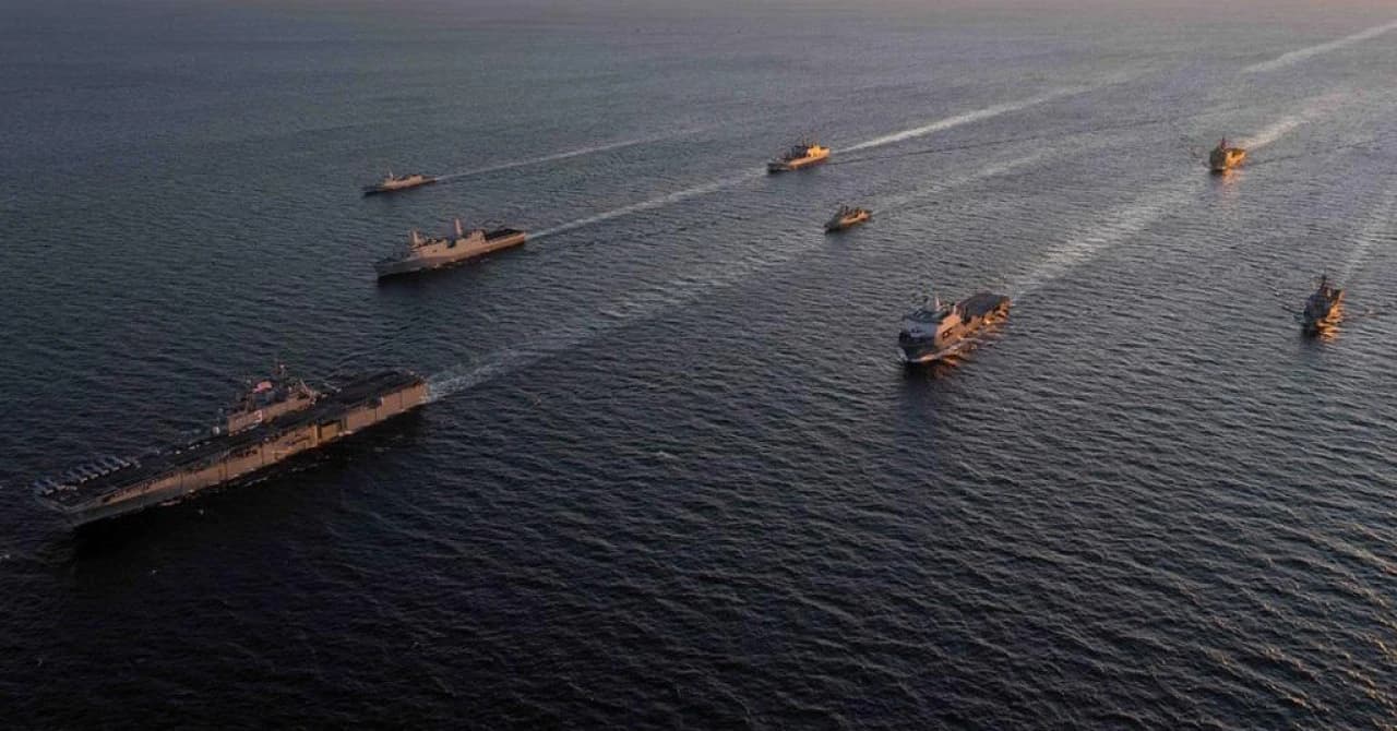 Vježba mornarica zemalja članica NATO-a u Baltičkom moru