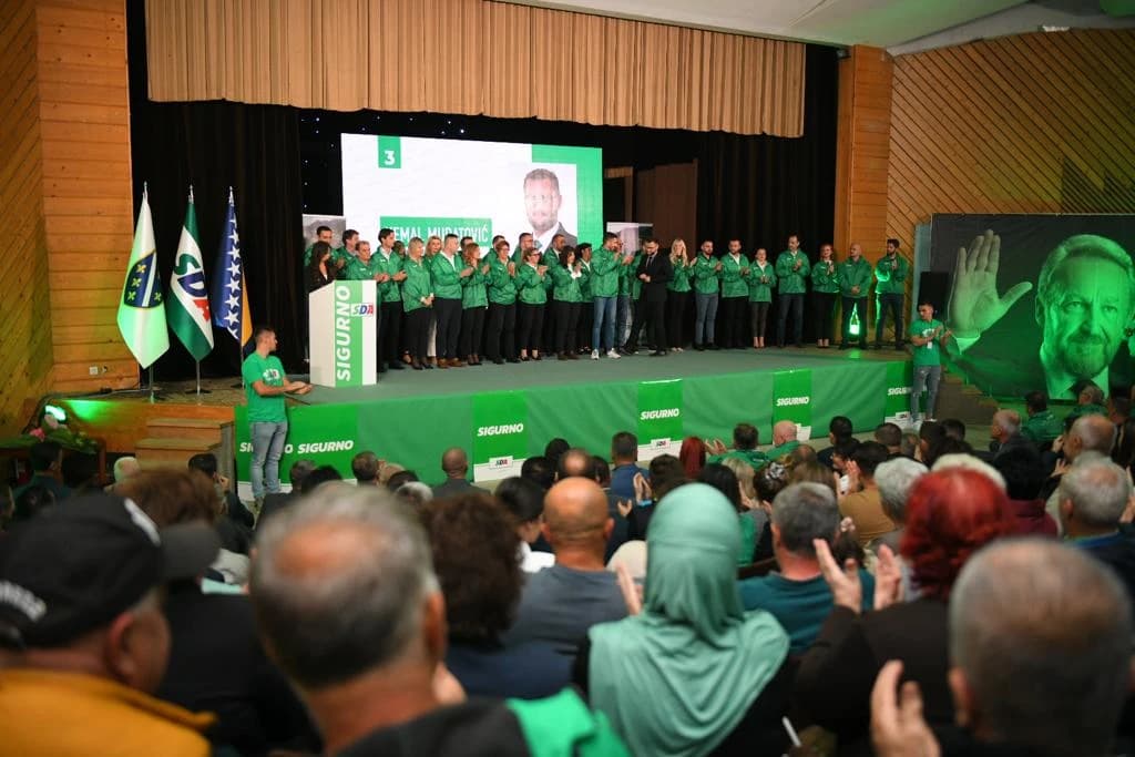 Održan predizborni skup SDA u Jablanici: Još jače i snažnije radit ćemo za budućnost i perspektivnost HNK i Bosne i Hercegovine