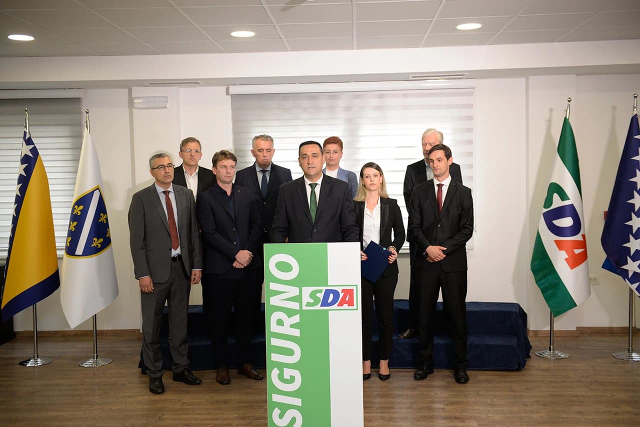 Održana konferencija za medije KO SDA HNK