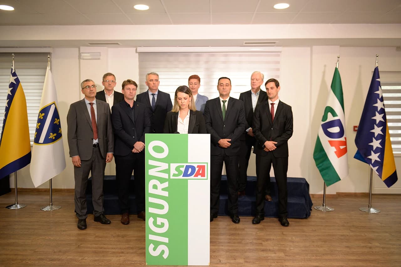 Održana konferencija za medije KO SDA HNK