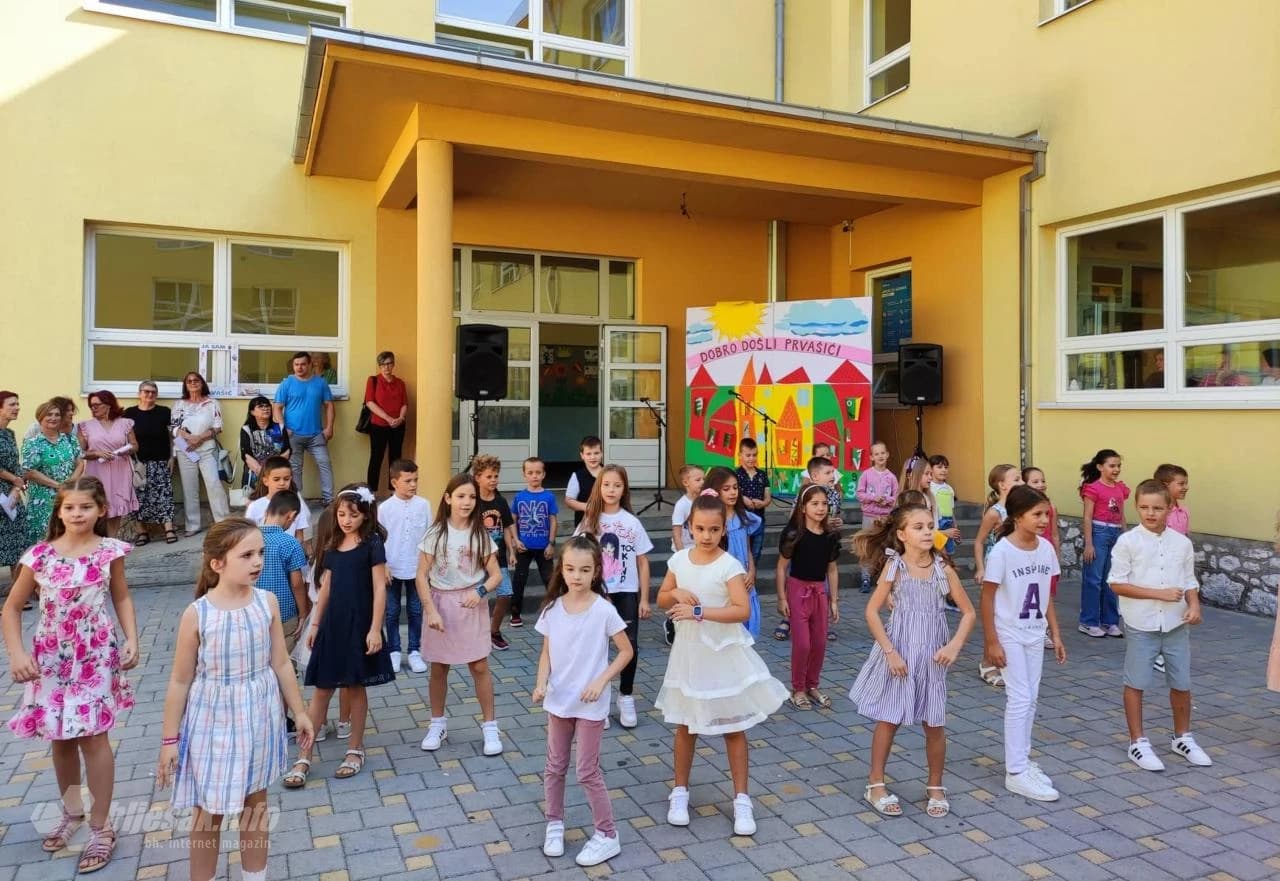 Prijem prvašića u Osnovnoj školi Vladimir Pavlović Čapljina