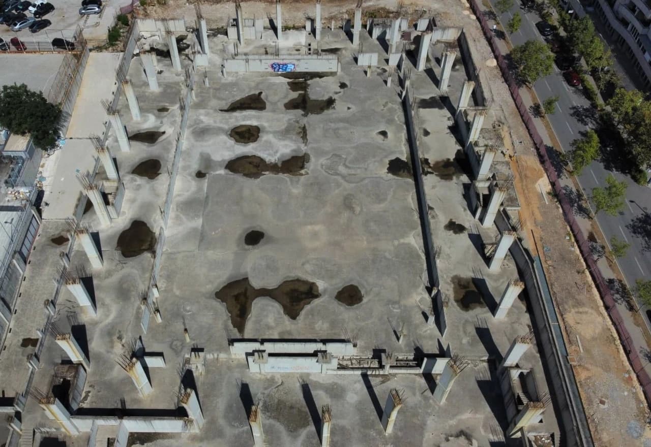 Mostarska gradilišta: Sportska dvorana 