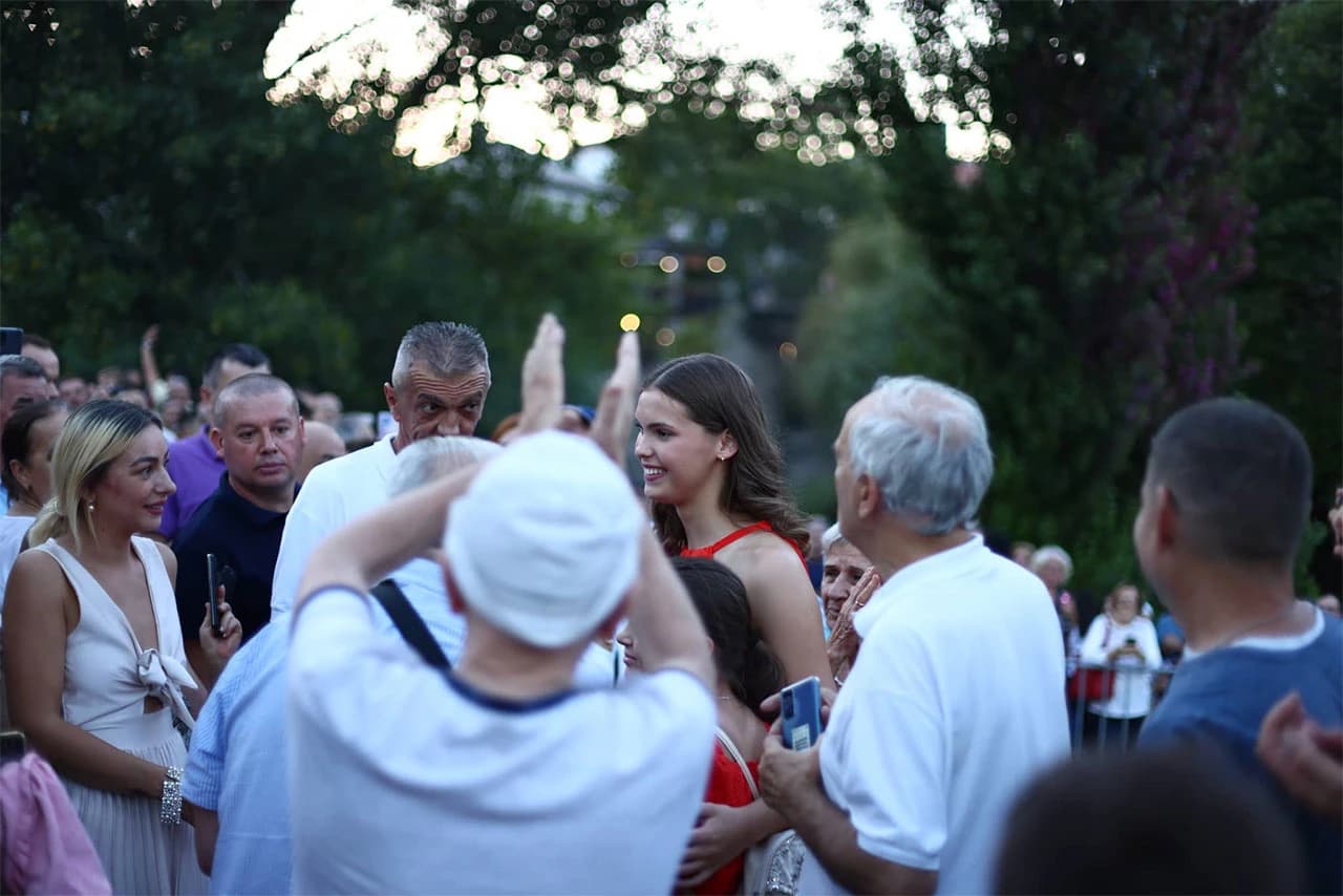 Slike s današnje svečanosti povodom uspjeha Lane Pudar