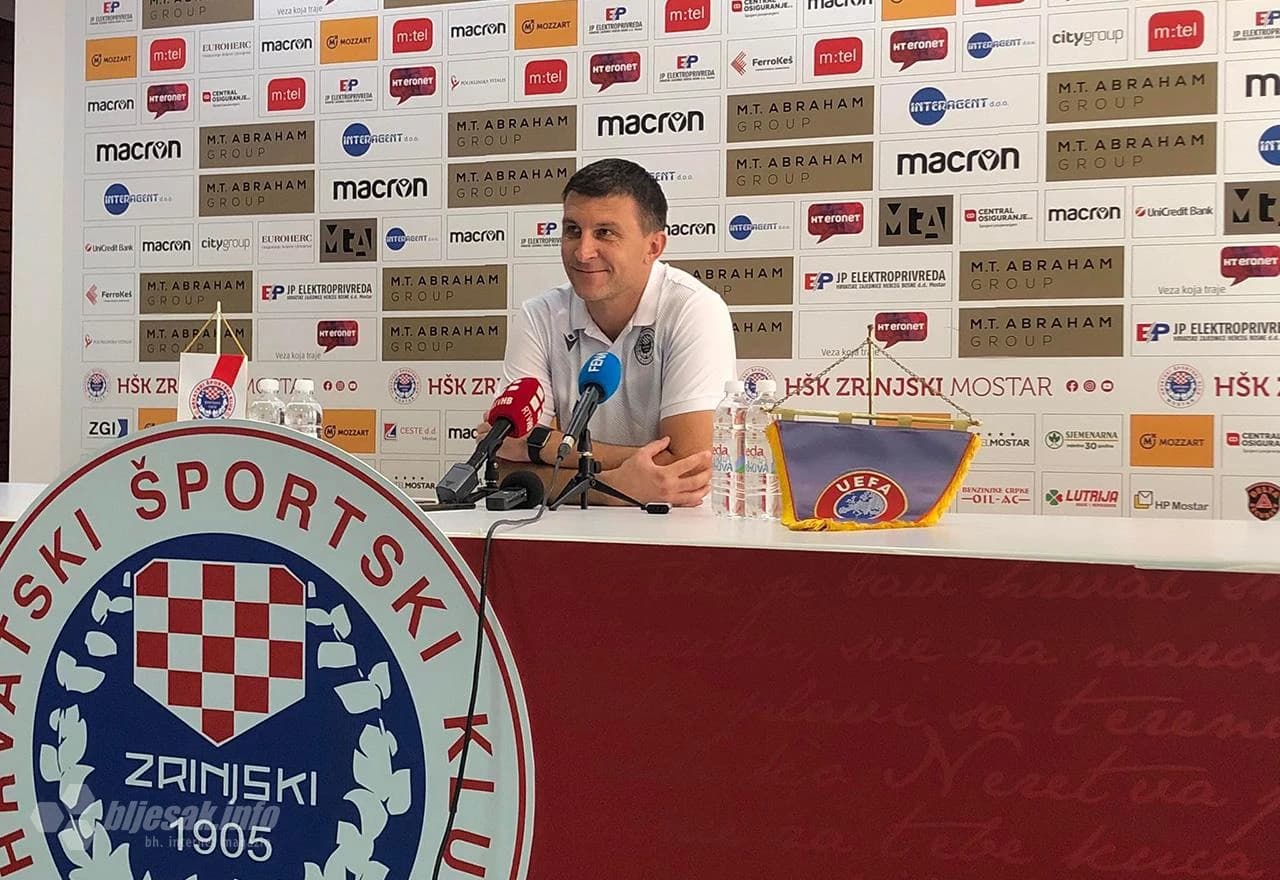 Sergej Jakirović pred utakmicu protiv Slovana iz Bratislave