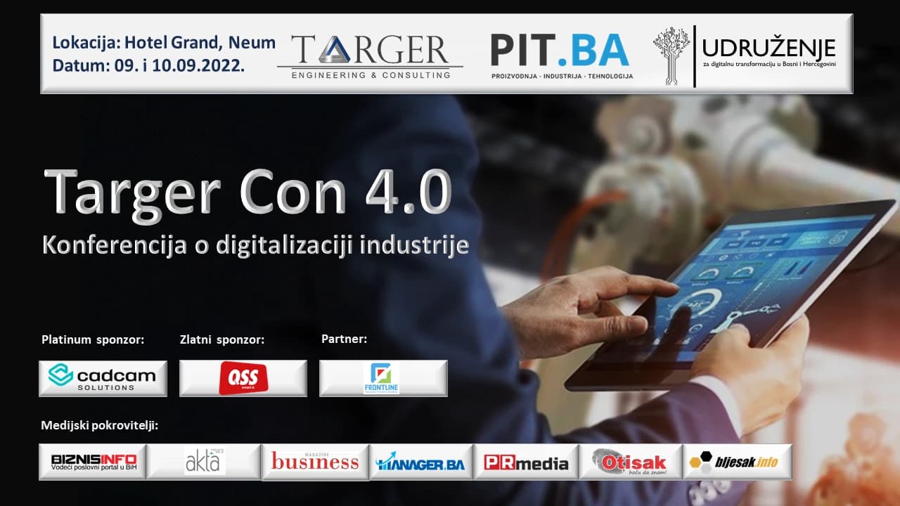 Targer Con 4.0 – Konferencija o digitalizaciji industrije