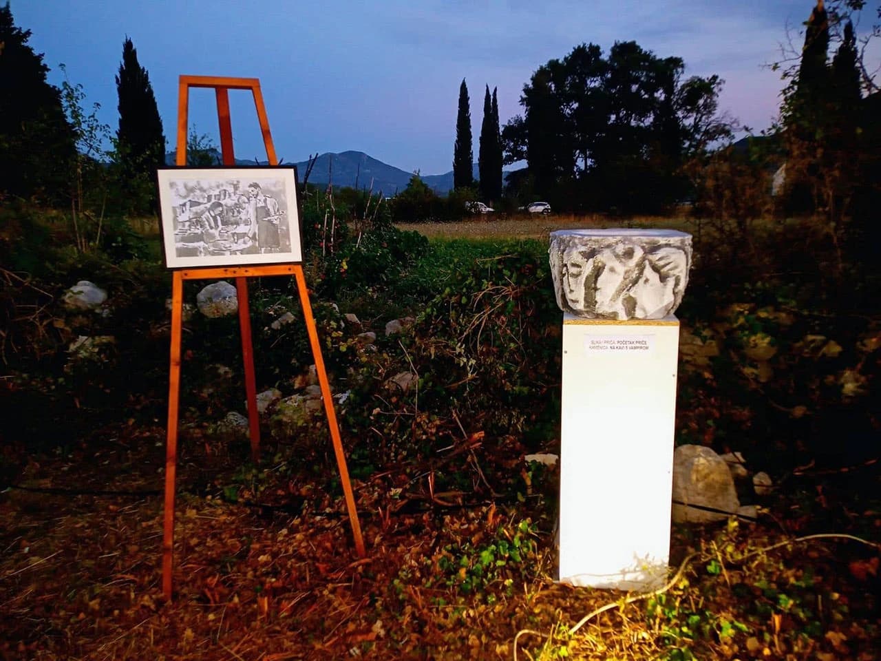 Promocija knjige Kamen priča autora Igora Bene i Ernesta Markote