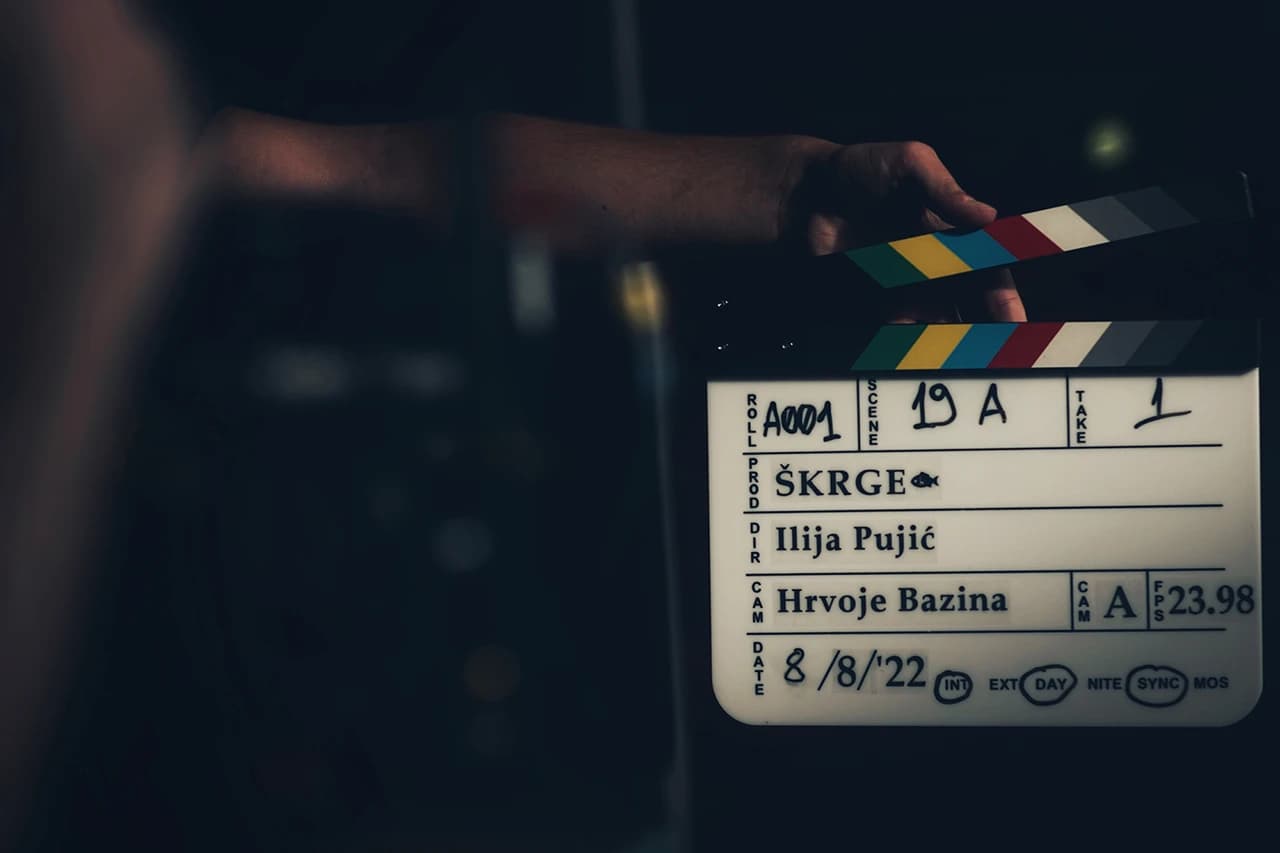 Detalji sa snimanja kratkog igranog filma Škrge