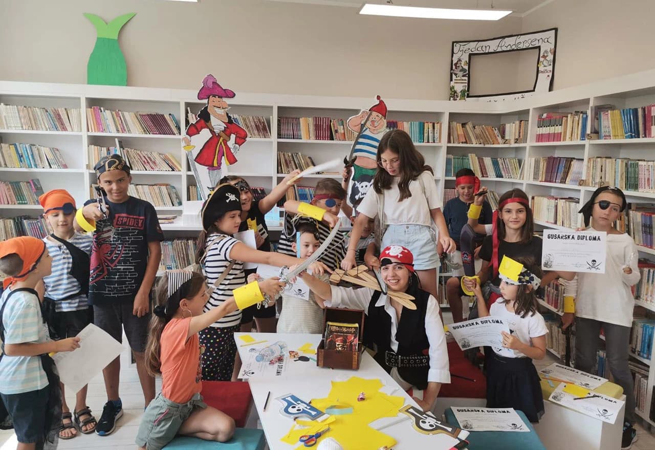 Ljeto u Narodnoj knjižnici HNŽ Mostar