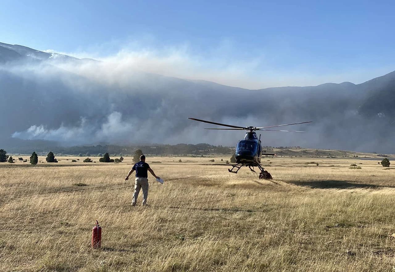 Požar na Blidinju se stavlja pod kontrolu