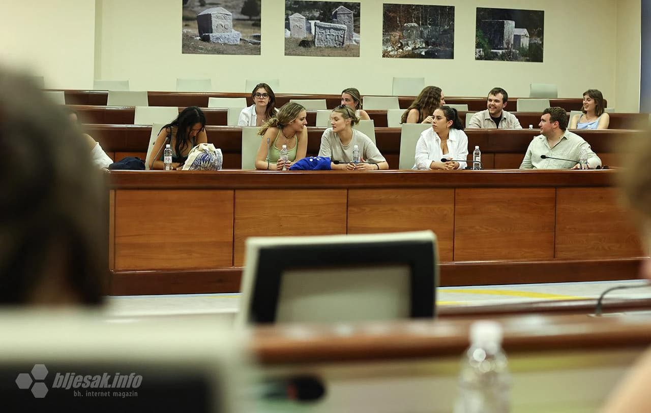 Studenti Northeastern Universityja iz Bostona na edukaciji u Mostaru