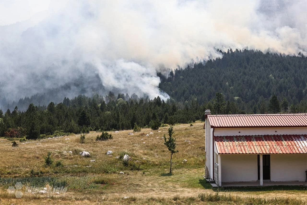Požar u Parku prirode Blidinje 