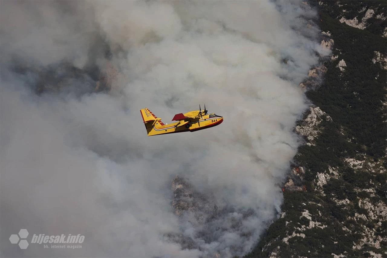 Požar u Parku prirode Blidinje 
