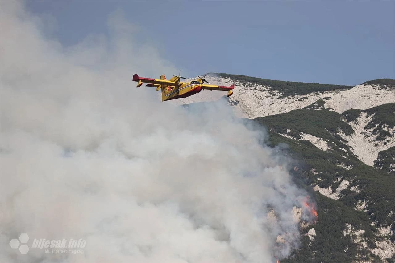 Požar u Parku prirode Blidinje 