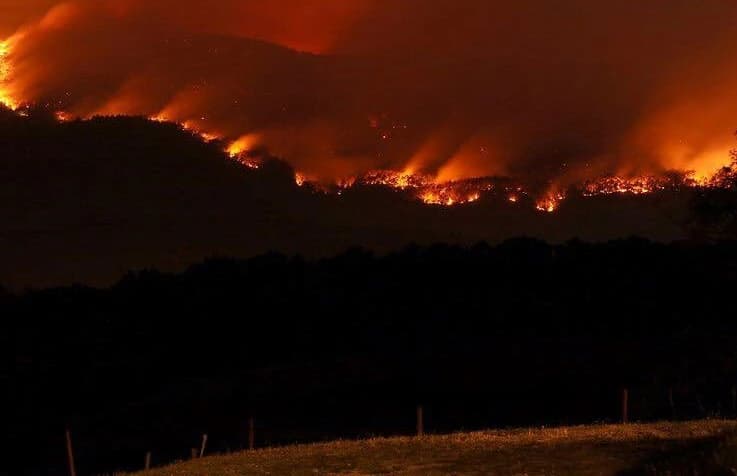 Pogledajte dramatične slike požara u Sloveniji