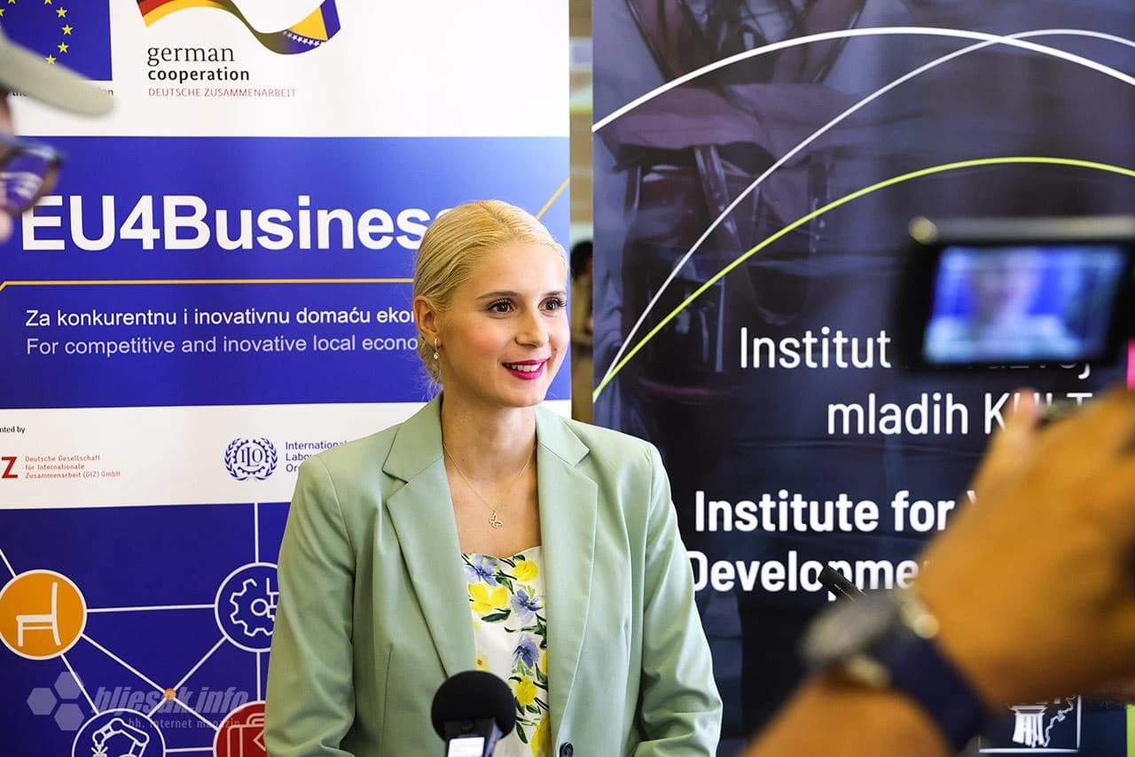 Voditeljica Odjela za ekonomski razvoj u Institutu za razvoj mladih KULT Ajka Rovčanin
