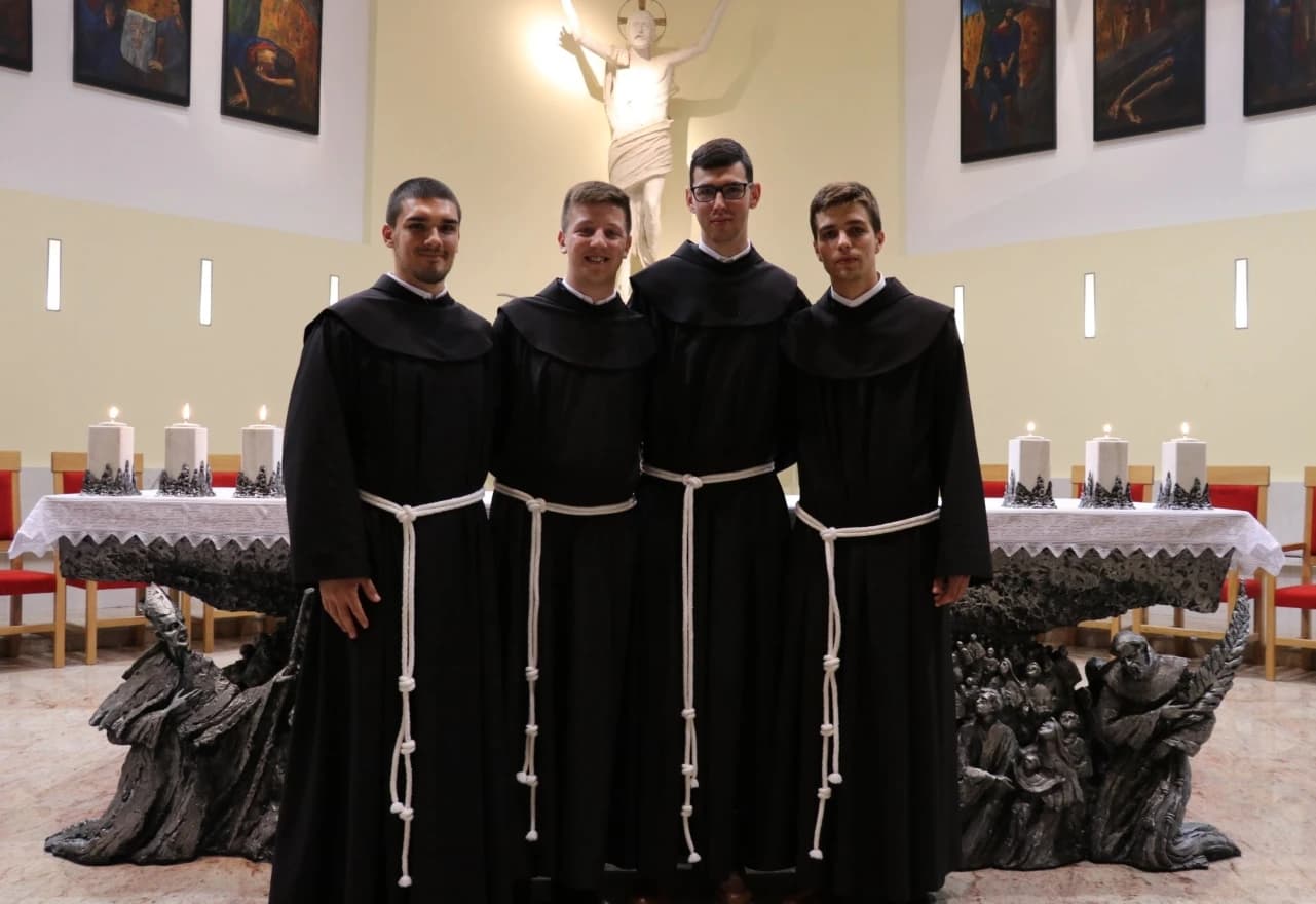 Četiri novaka položila privremene redovničke zavjete 