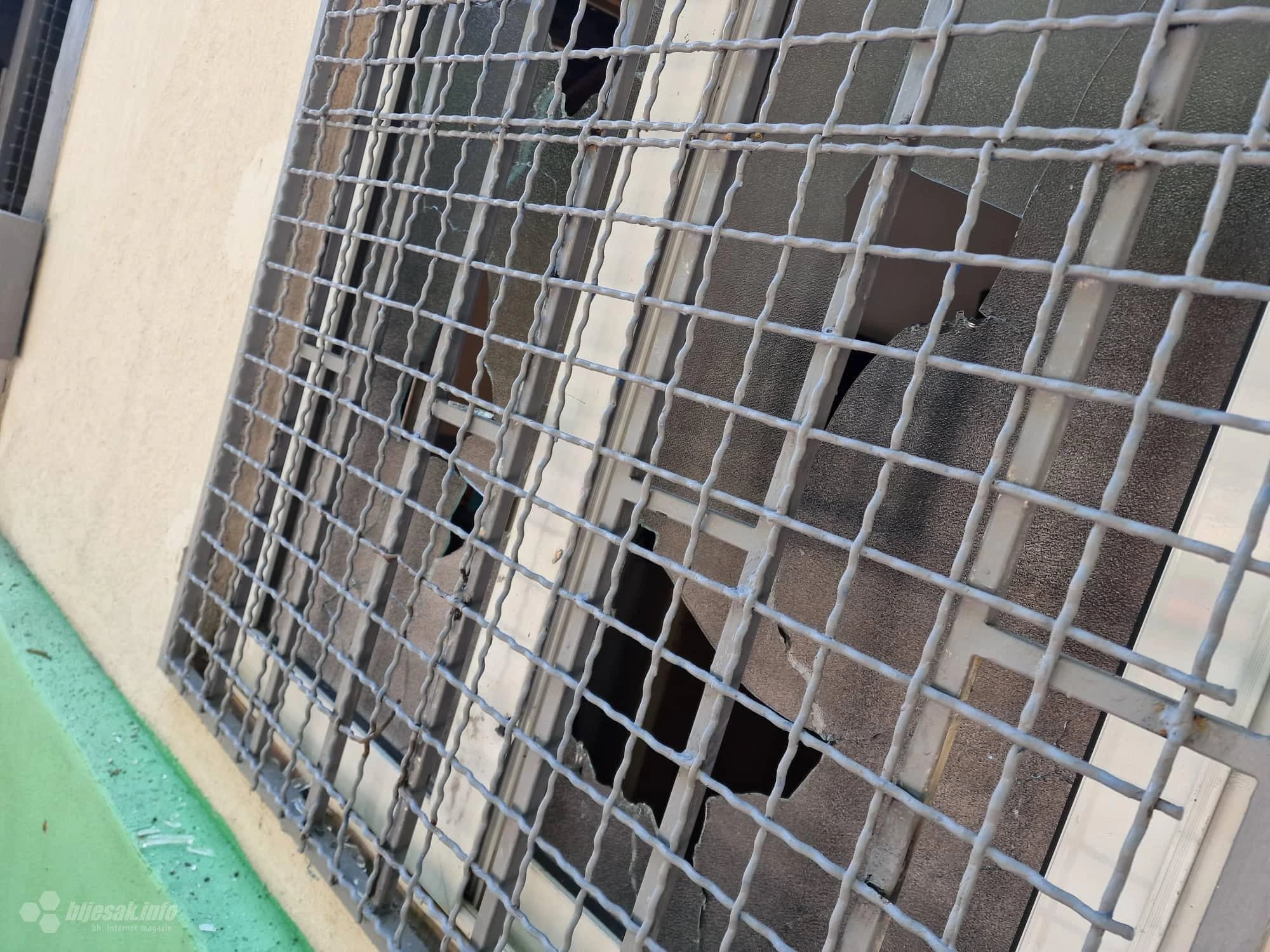 Eksplozija eksplozivne naprave u mostarskoj ulici Don Ivana Musića