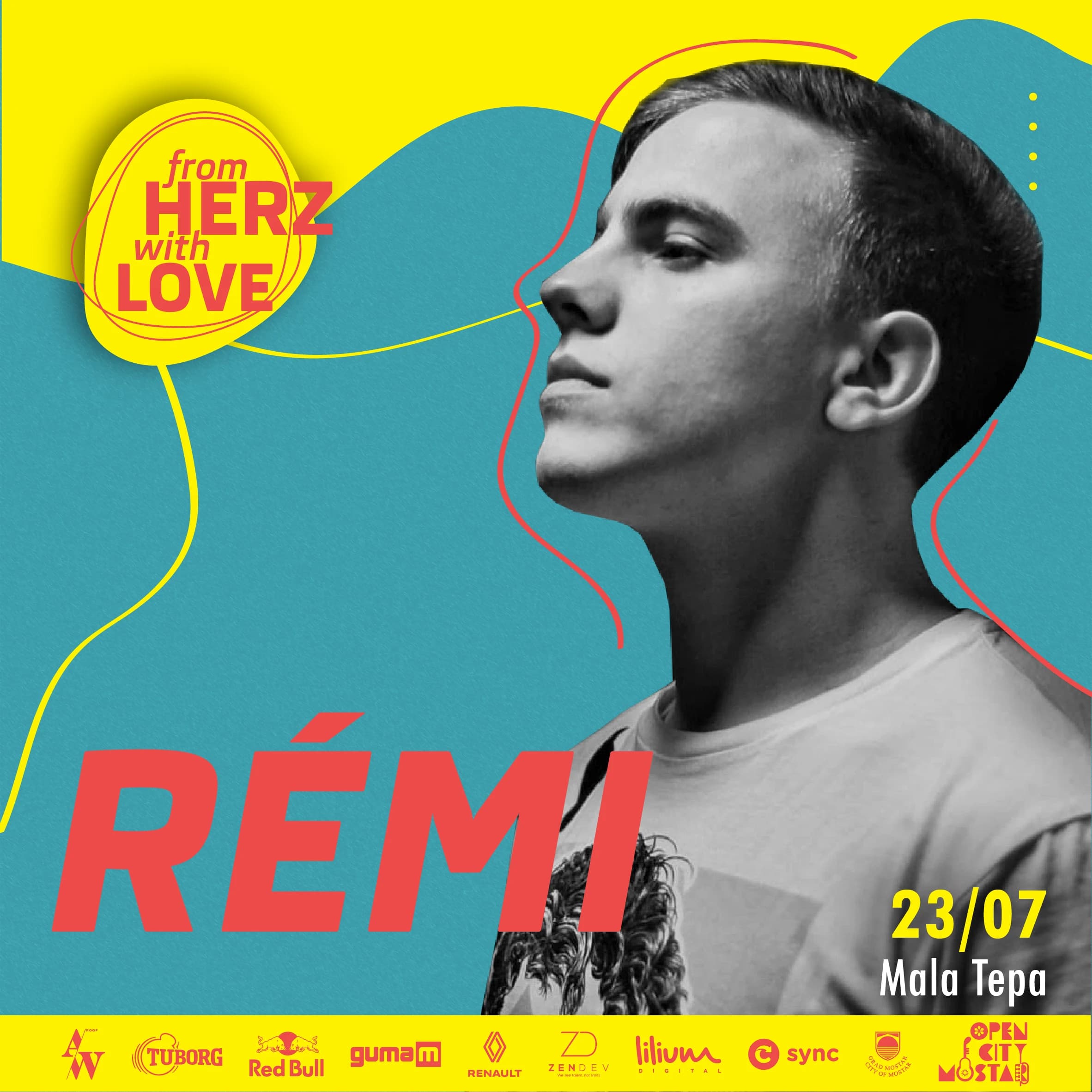 FROM HERZ WITH LOVE magija koja osvaja srca svih plesača objavljuje svoj srčani line up!