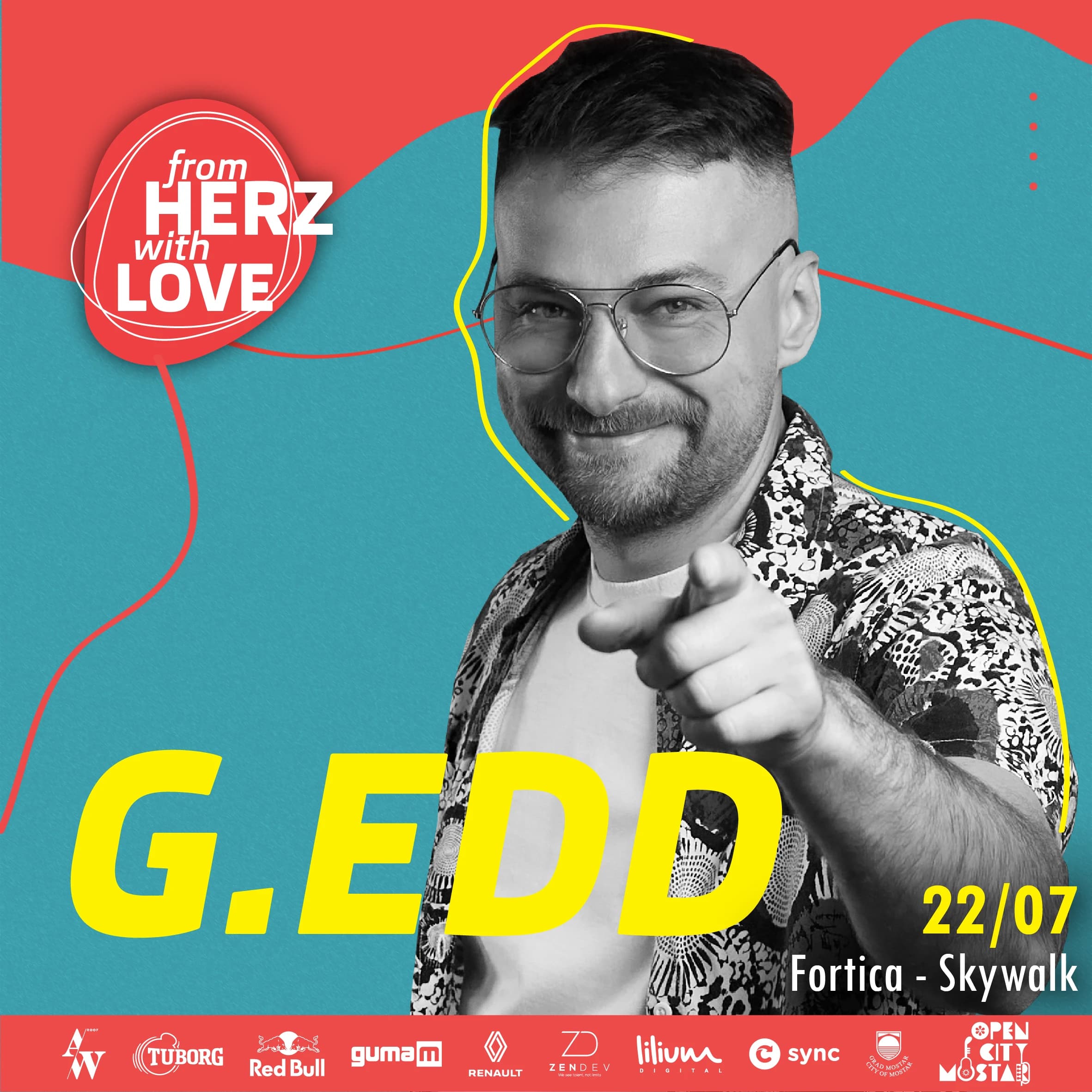 FROM HERZ WITH LOVE magija koja osvaja srca svih plesača objavljuje svoj srčani line up!