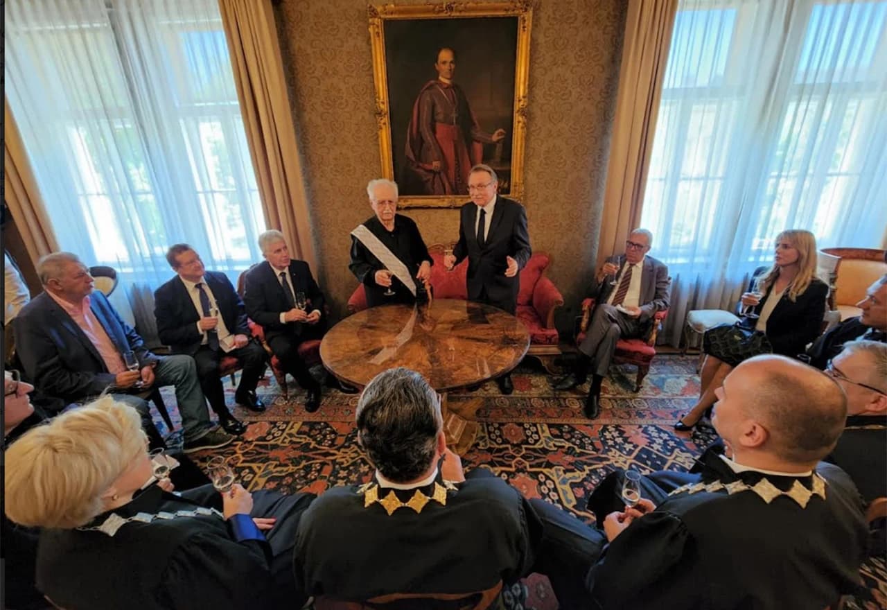 Čović je bio predsjednik povjerenstva za dodjelu počasnog doktorata akademiku Aralici