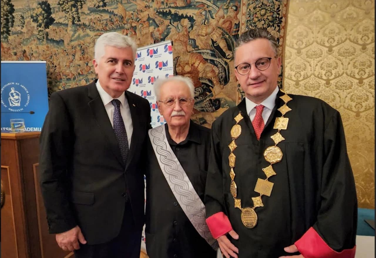 Čović je bio predsjednik povjerenstva za dodjelu počasnog doktorata akademiku Aralici