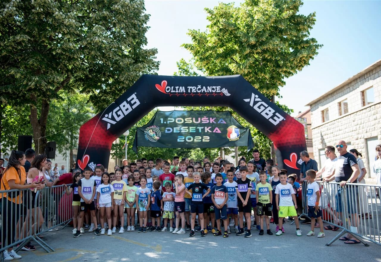 Održana prva međunarodna utrka Posuška desetka 2022.