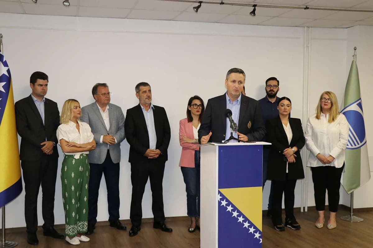 Denis Bećirović u Mostaru
