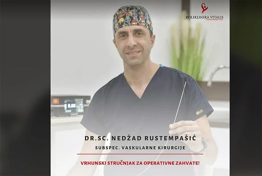 U Poliklinici Vitalis je izvedena prva operacija karotida u lokalnoj anesteziji