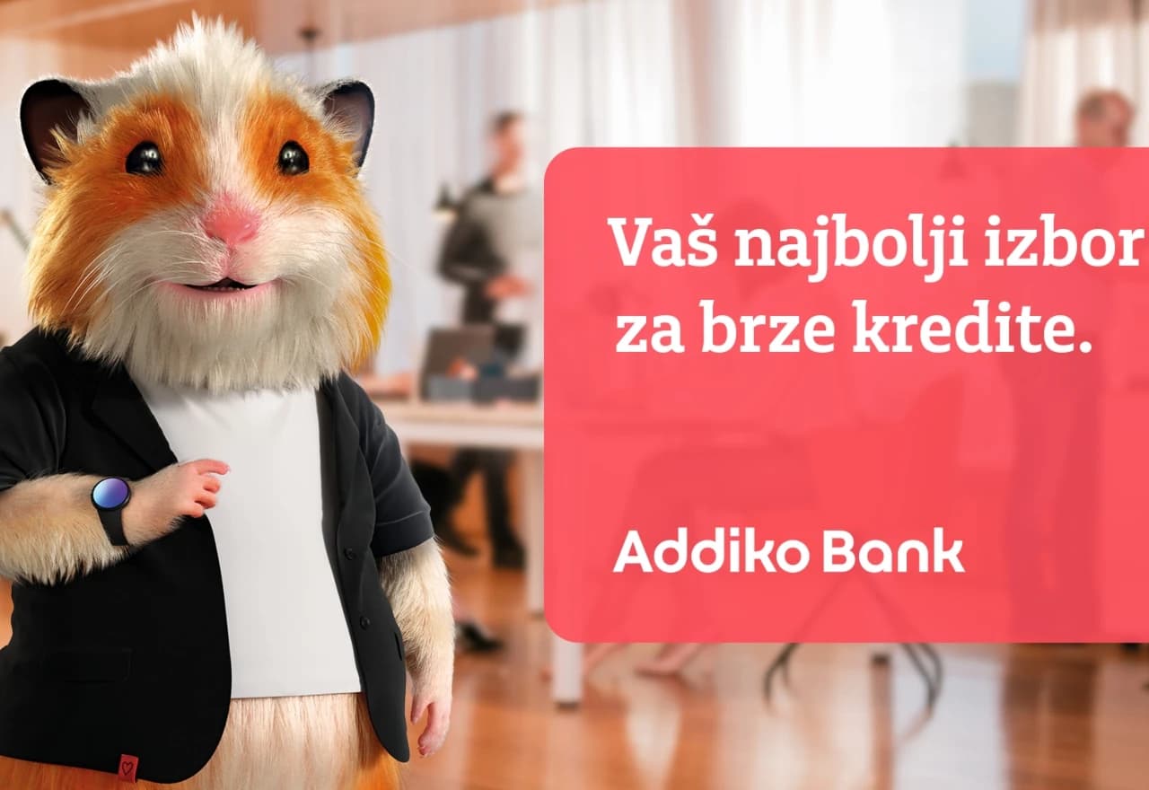 Isprobajte Addiko uz kredit od 2.000 KM za koji se vraća ukupno 2.020 KM