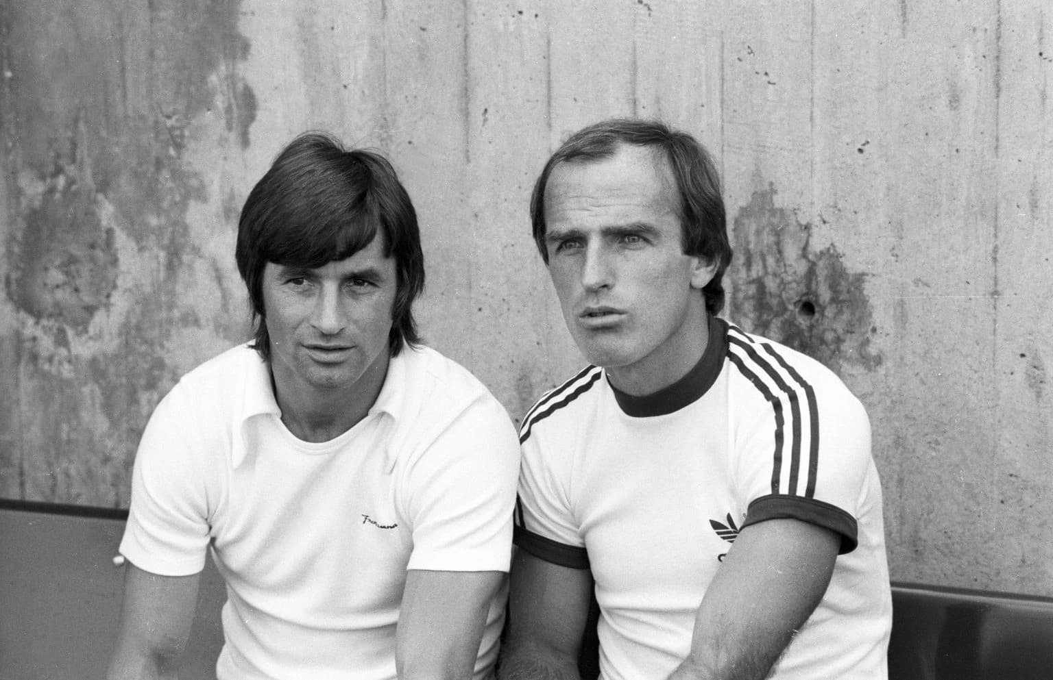 Dragan Holcer (tada član Stuttagarta) i Branko Oblak