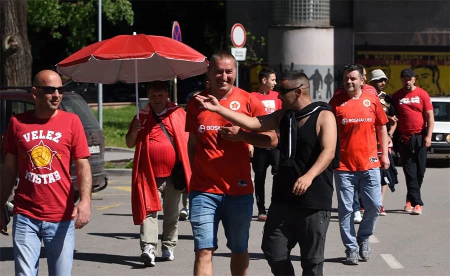 Navijači Veleža u Zenici