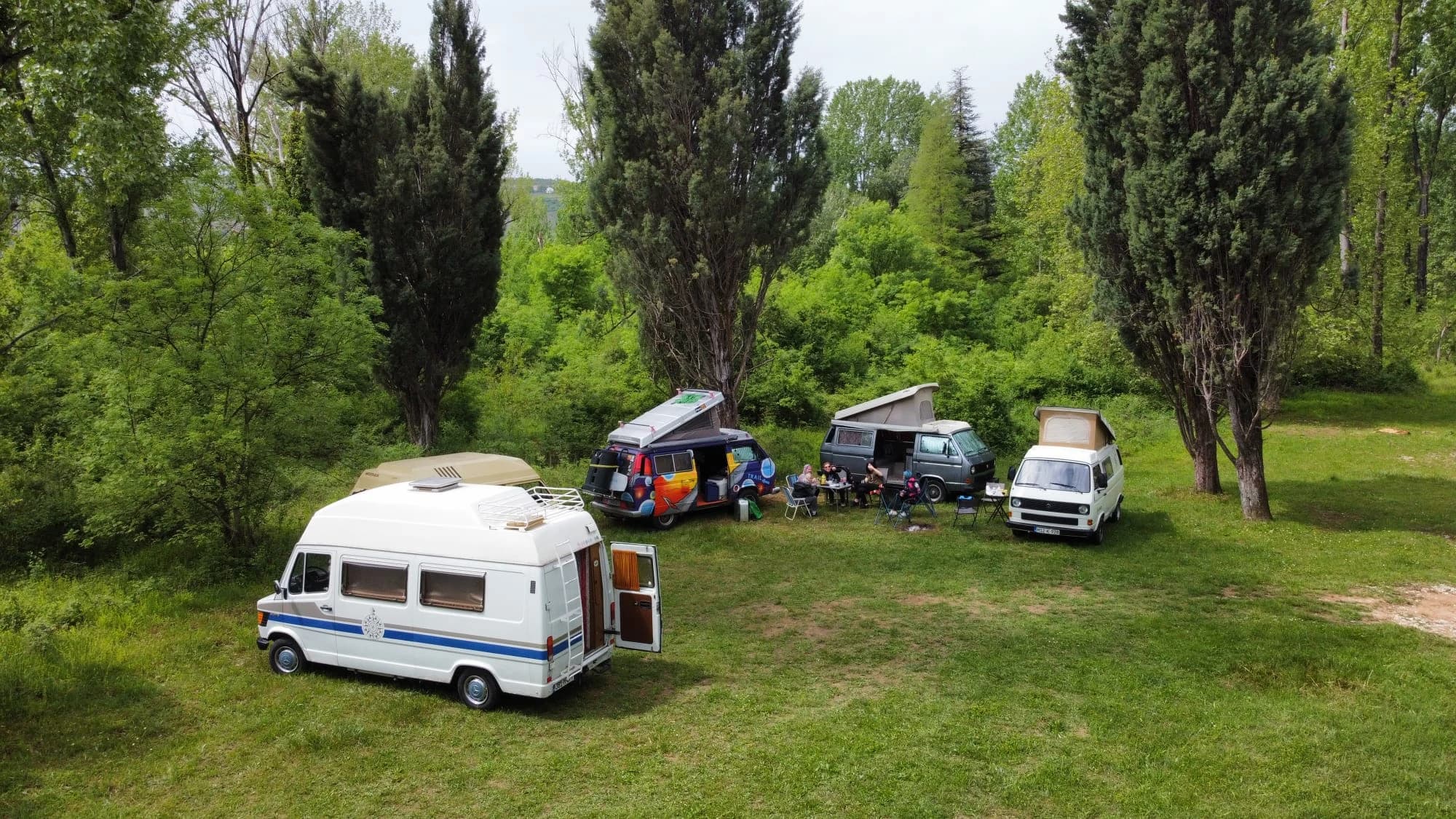 Skup kampera u rekreacijskom centru Bunica