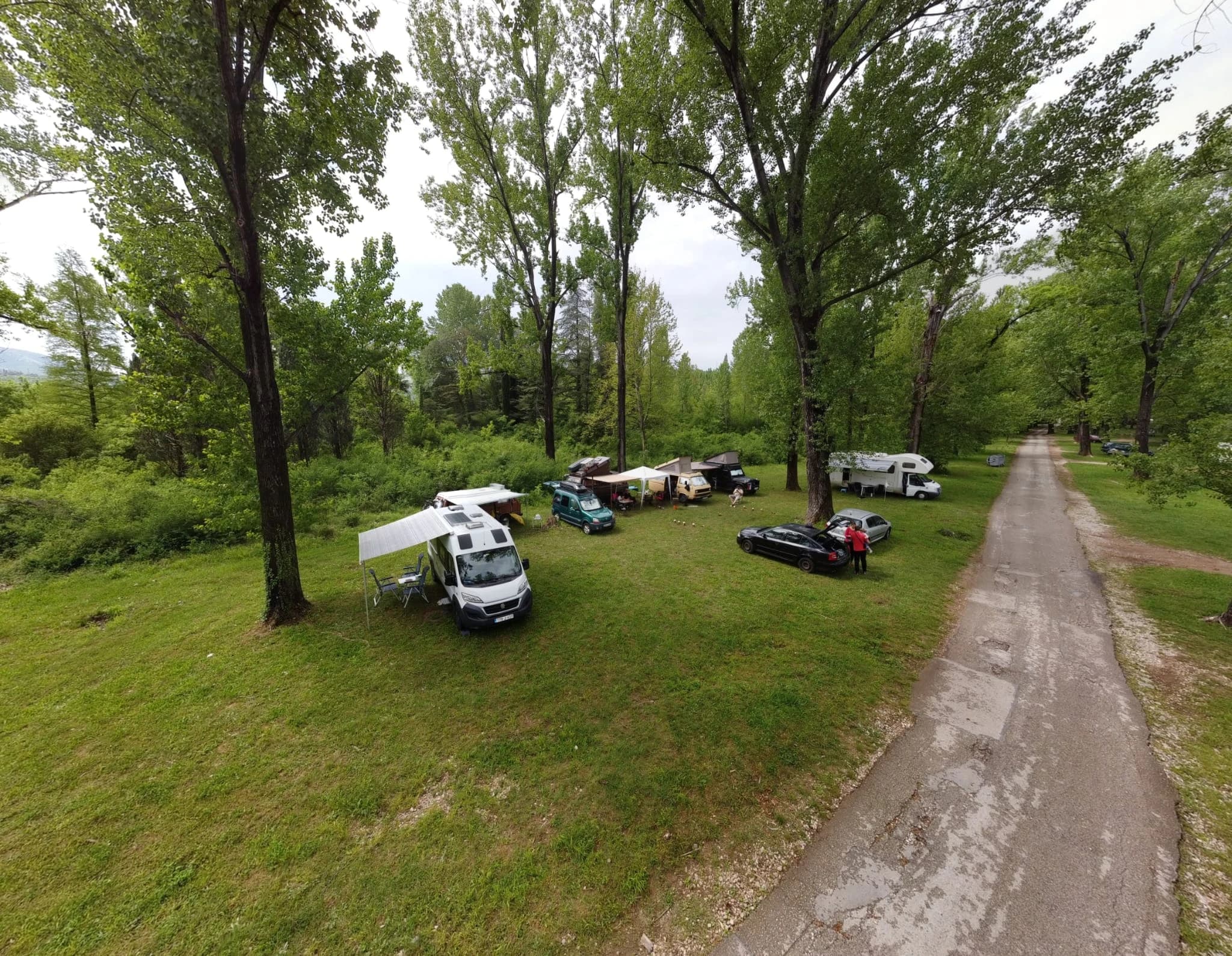 Skup kampera u rekreacijskom centru Bunica