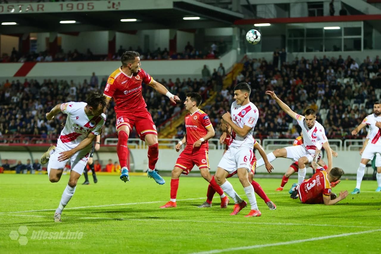 Zrinjski i Velež odigrali derbi pun tenzija