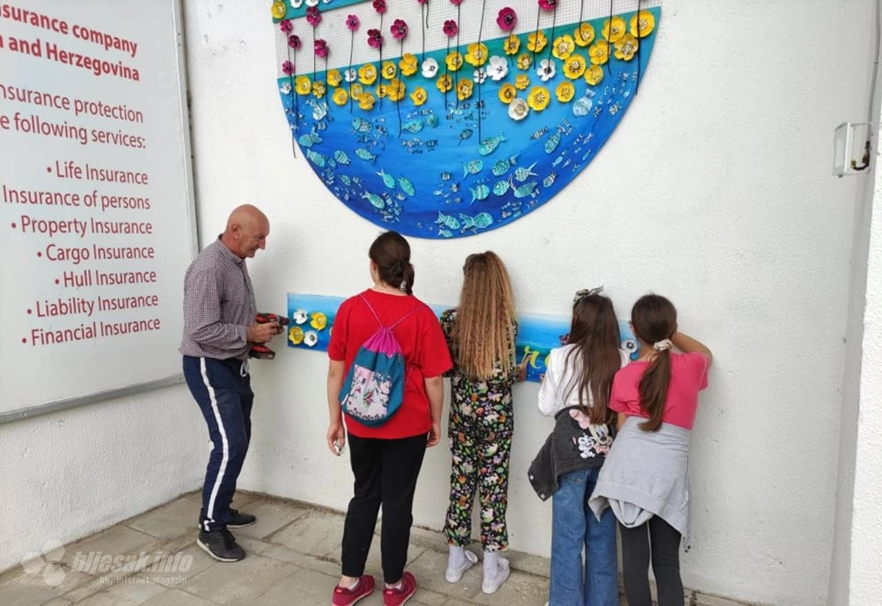 Planeta Zemlja od recikliranih plastičnih boca krasi Čapljinu 